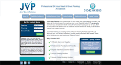 Desktop Screenshot of justvaletparking.com
